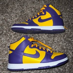 Nike Dunk High Lakers